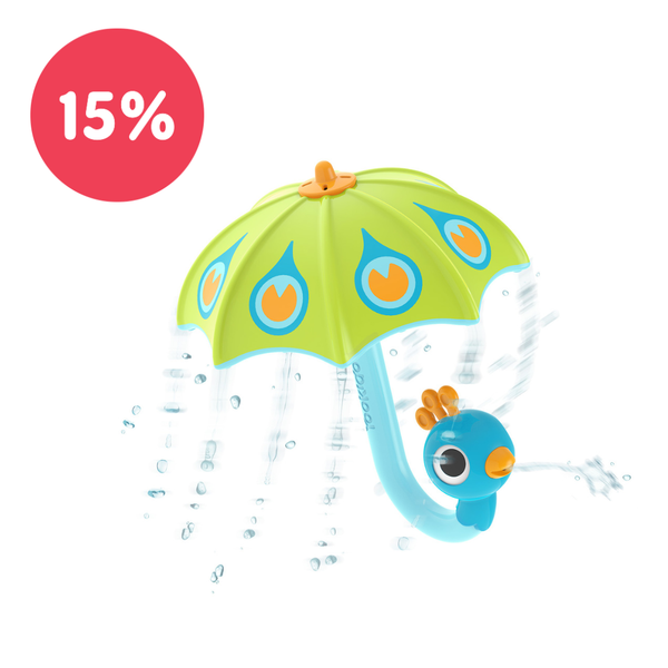 Fill 'N' Rain Peacock Umbrella