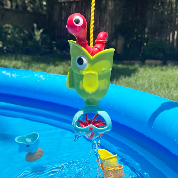 Yookidoo Toddler Bath Toy  Catch 'N' Sprinkle Magnetic Fishing Set